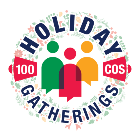 100 Holiday Gatherings logo