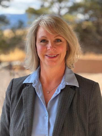 Portrait photograph of Natalie Lovell, City Auditor