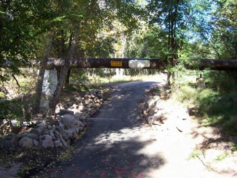 Sinton trail before renovations