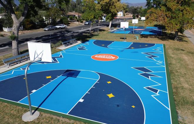Memorial Park Basketball Court